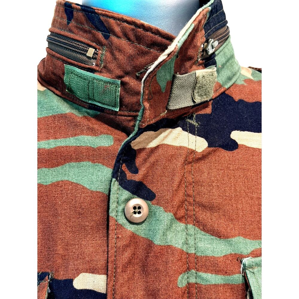 Vintage 1991 U.S. Military M-65 Woodland Camouflage Cold Weather Field Jacket - Picture 2 of 12
